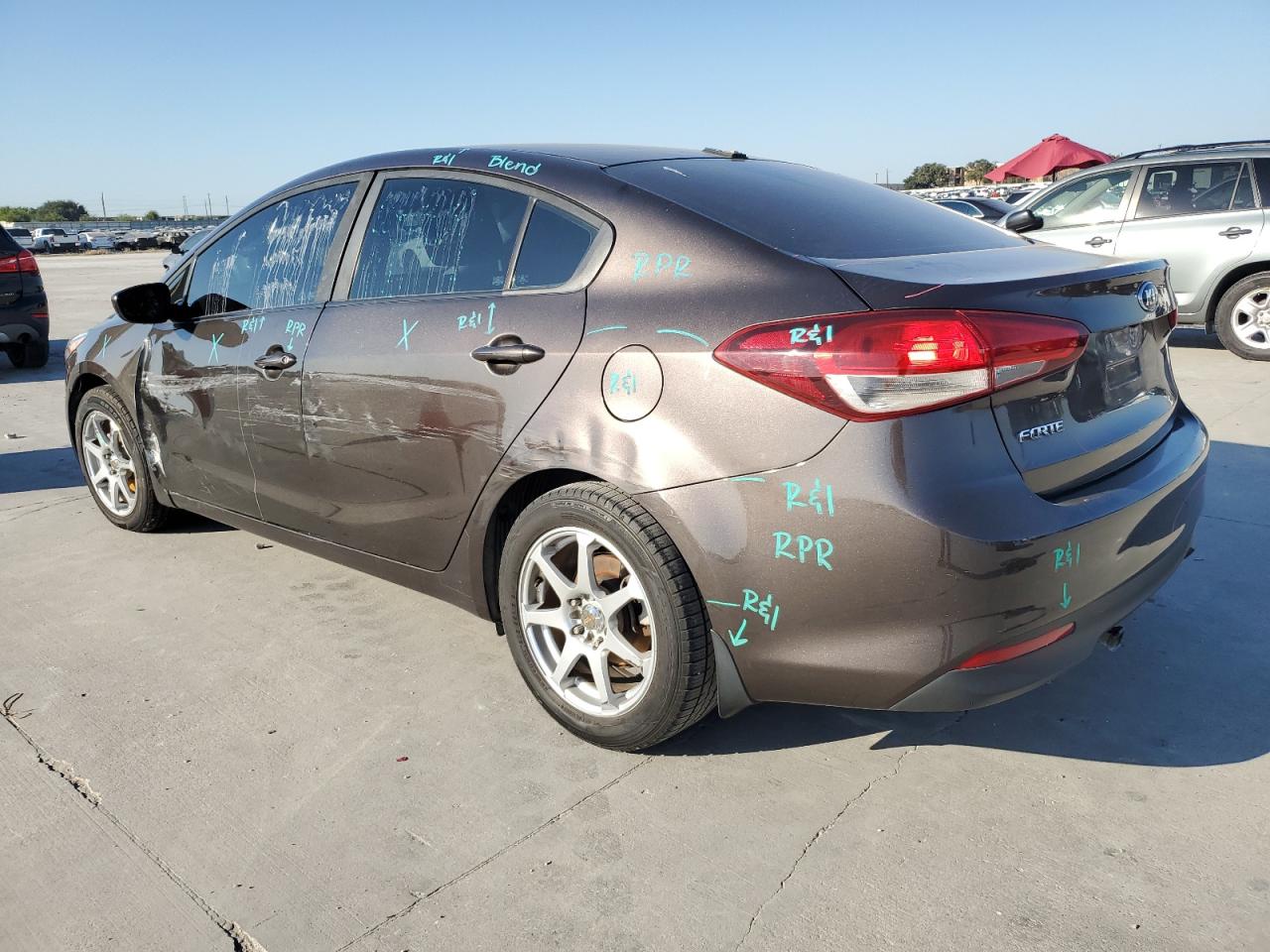 2017 Kia Forte Lx VIN: 3KPFL4A73HE120351 Lot: 74058314