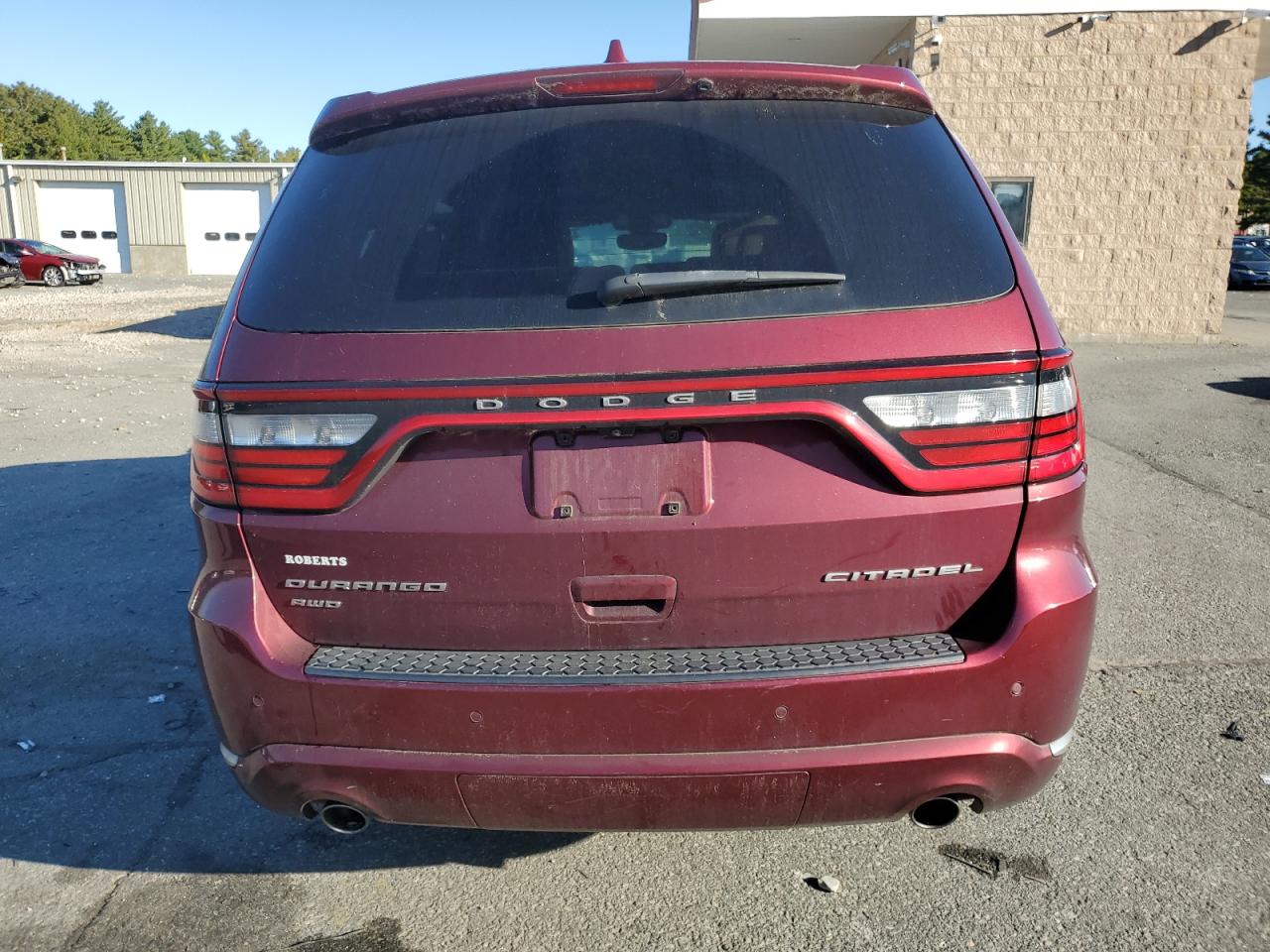 1C4RDJEG6HC753176 2017 Dodge Durango Citadel