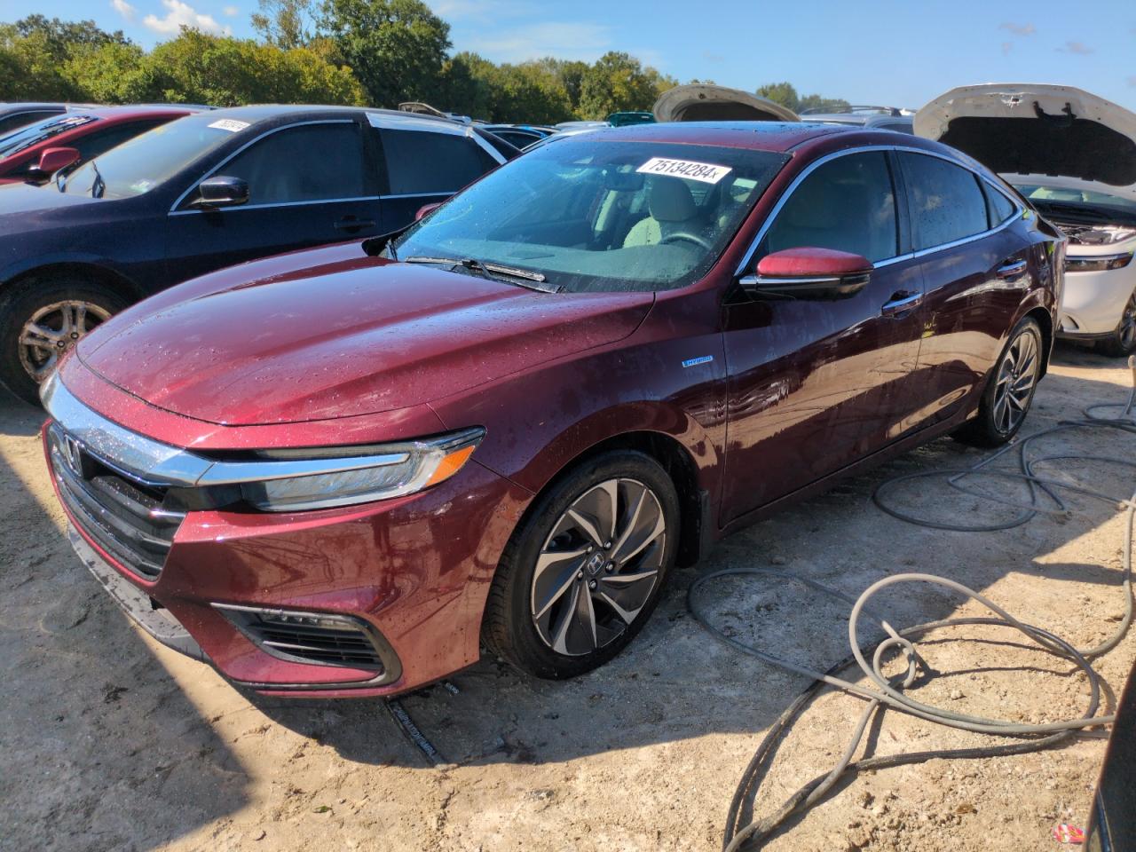 2019 Honda Insight Touring VIN: 19XZE4F90KE028378 Lot: 75134284