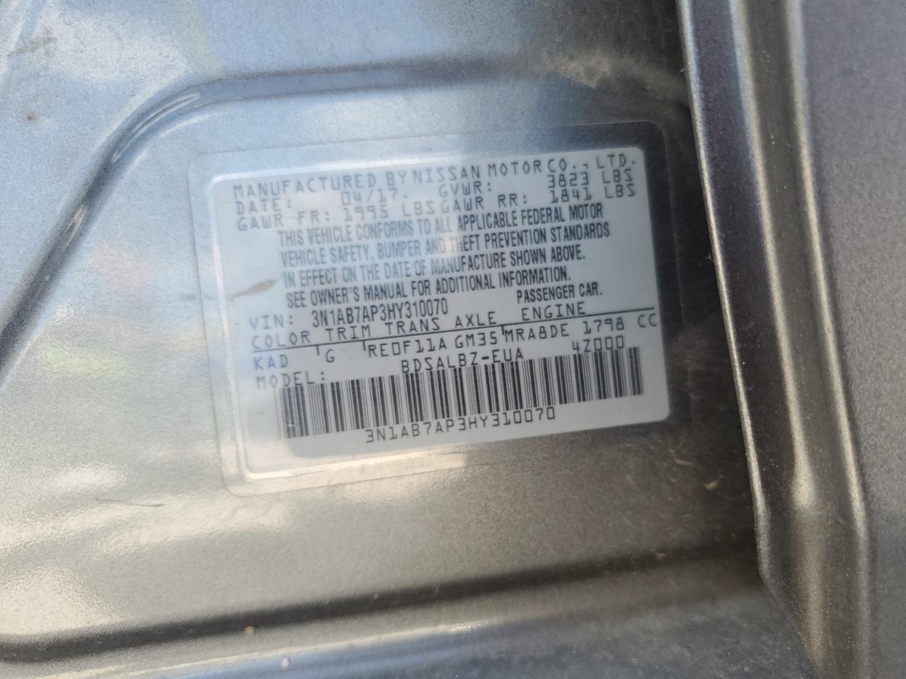 2017 Nissan Sentra - Image 14
