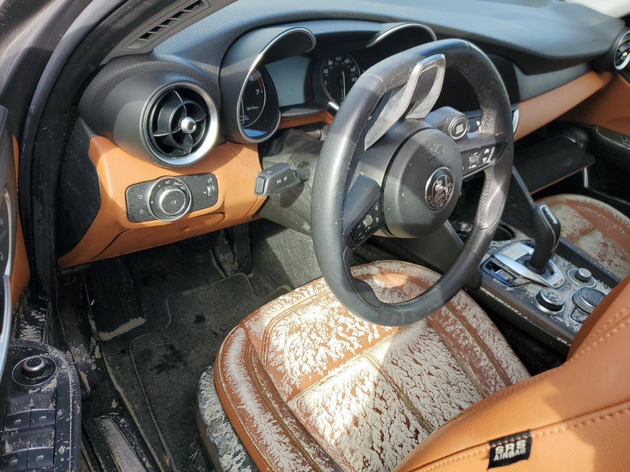 2021 Alfa Romeo Giulia Ti VIN: ZARFAMBN6M7644502 Lot: 74550474