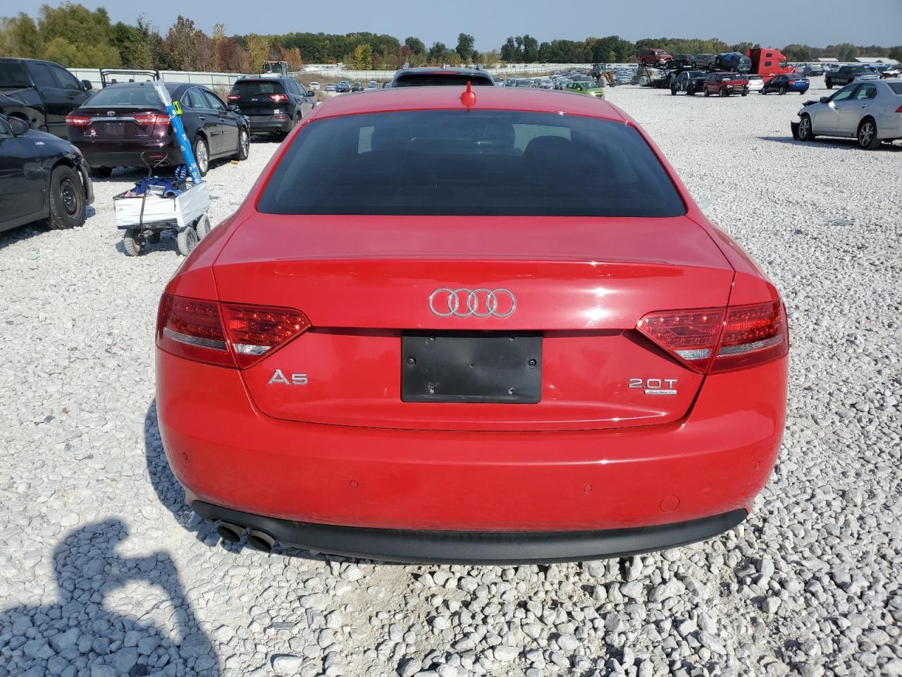 2011 Audi A5 Premium Plus VIN: WAURFAFR9BA000526 Lot: 75399024