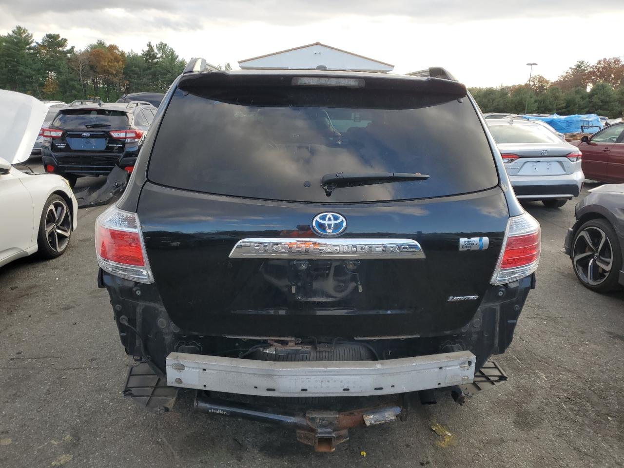 2011 Toyota Highlander Hybrid Limited VIN: JTEDC3EH1B2001864 Lot: 78068234