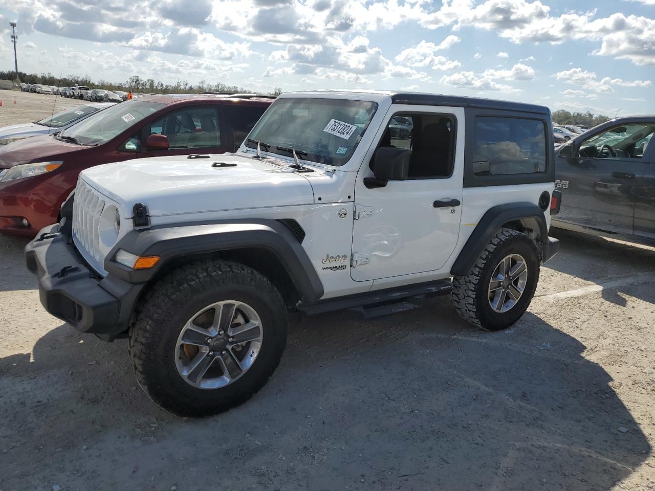 2021 Jeep Wrangler Sport VIN: 1C4GJXAG8MW621800 Lot: 75312824