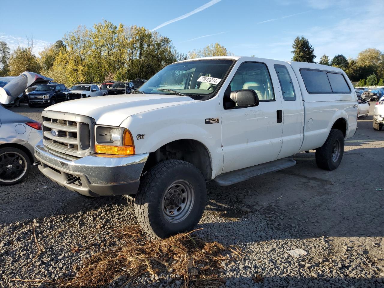 2001 Ford F250 Super Duty VIN: 1FTNX21L51EA29472 Lot: 77810274