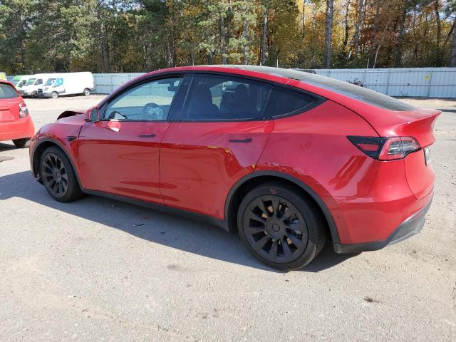  TESLA MODEL Y 2021 Красный