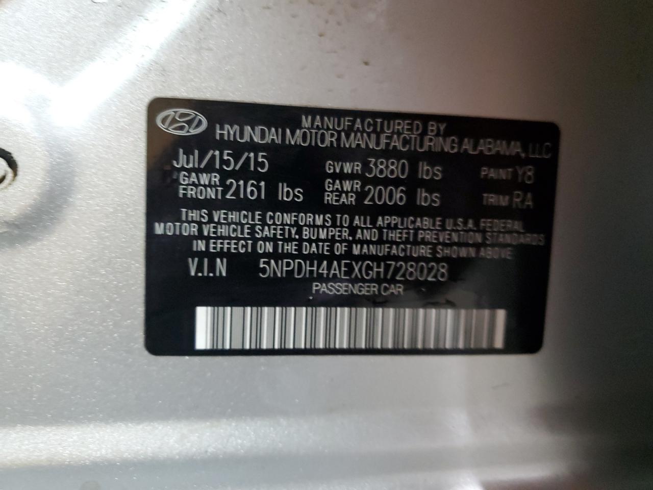 2016 Hyundai Elantra - Image 14