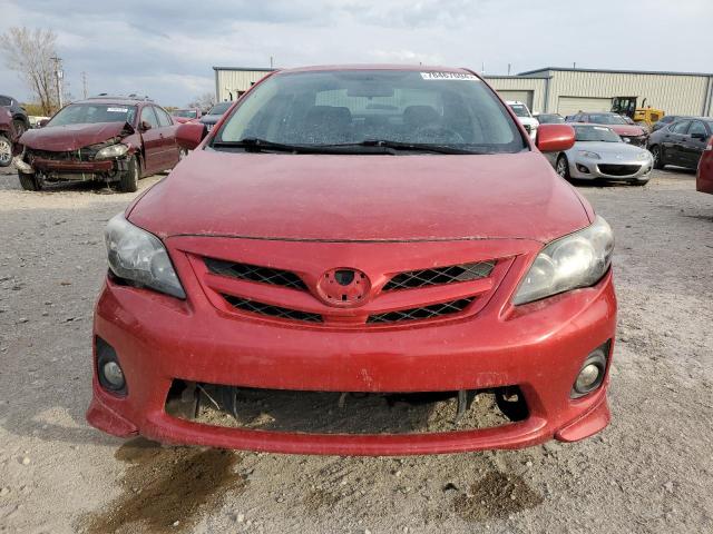  TOYOTA COROLLA 2012 Red