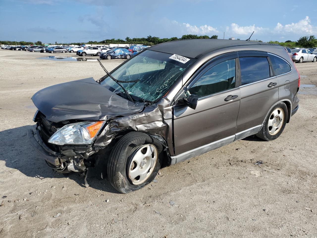 2009 Honda Cr-V Lx VIN: 5J6RE38349L011825 Lot: 73544244