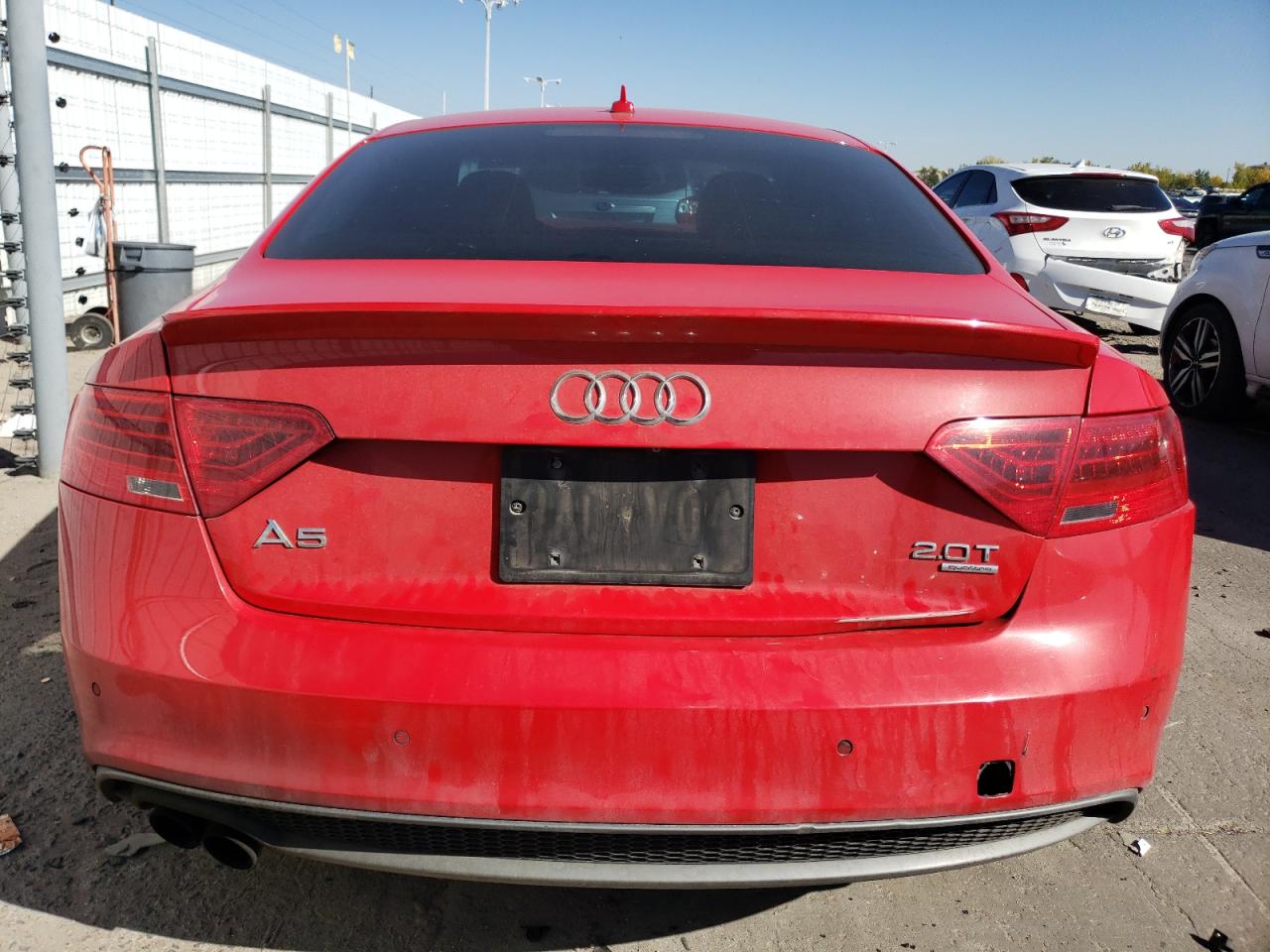 2015 Audi A5 Premium Plus VIN: WAUMFAFR5FA019719 Lot: 76277614