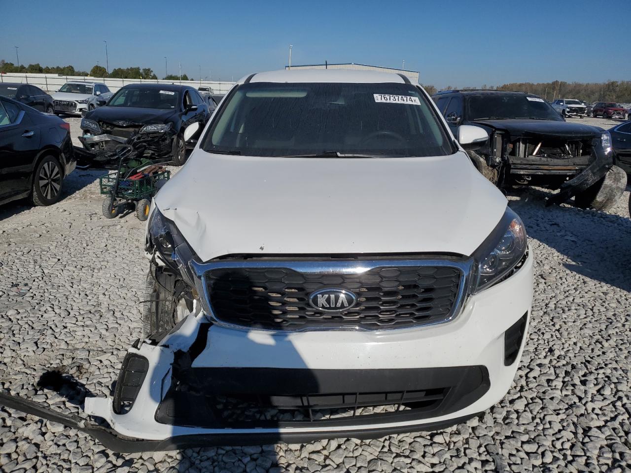 2019 Kia Sorento L VIN: 5XYPG4A39KG504148 Lot: 76737474