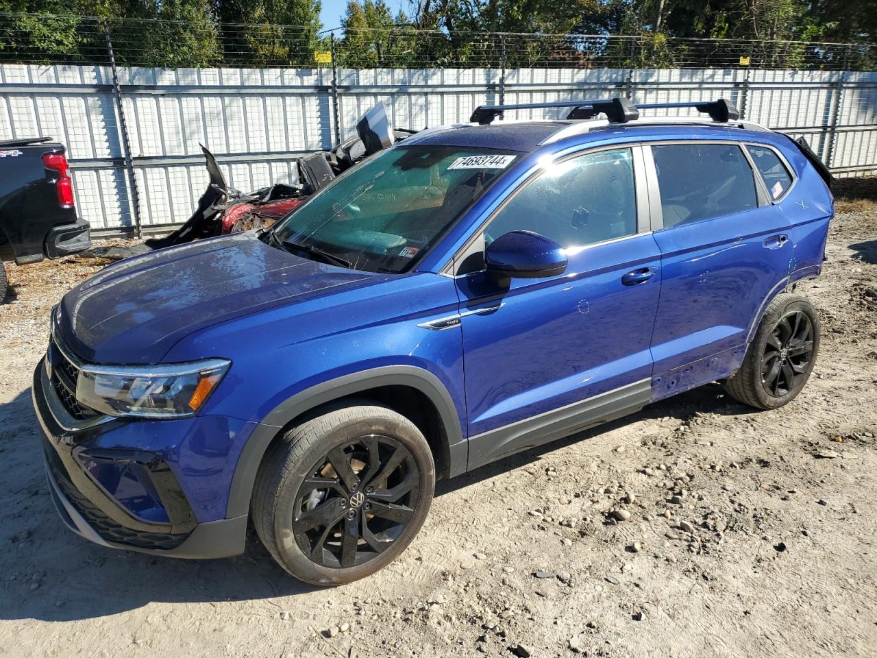2023 Volkswagen Taos Se للبيع في Hampton، VA - Rear End