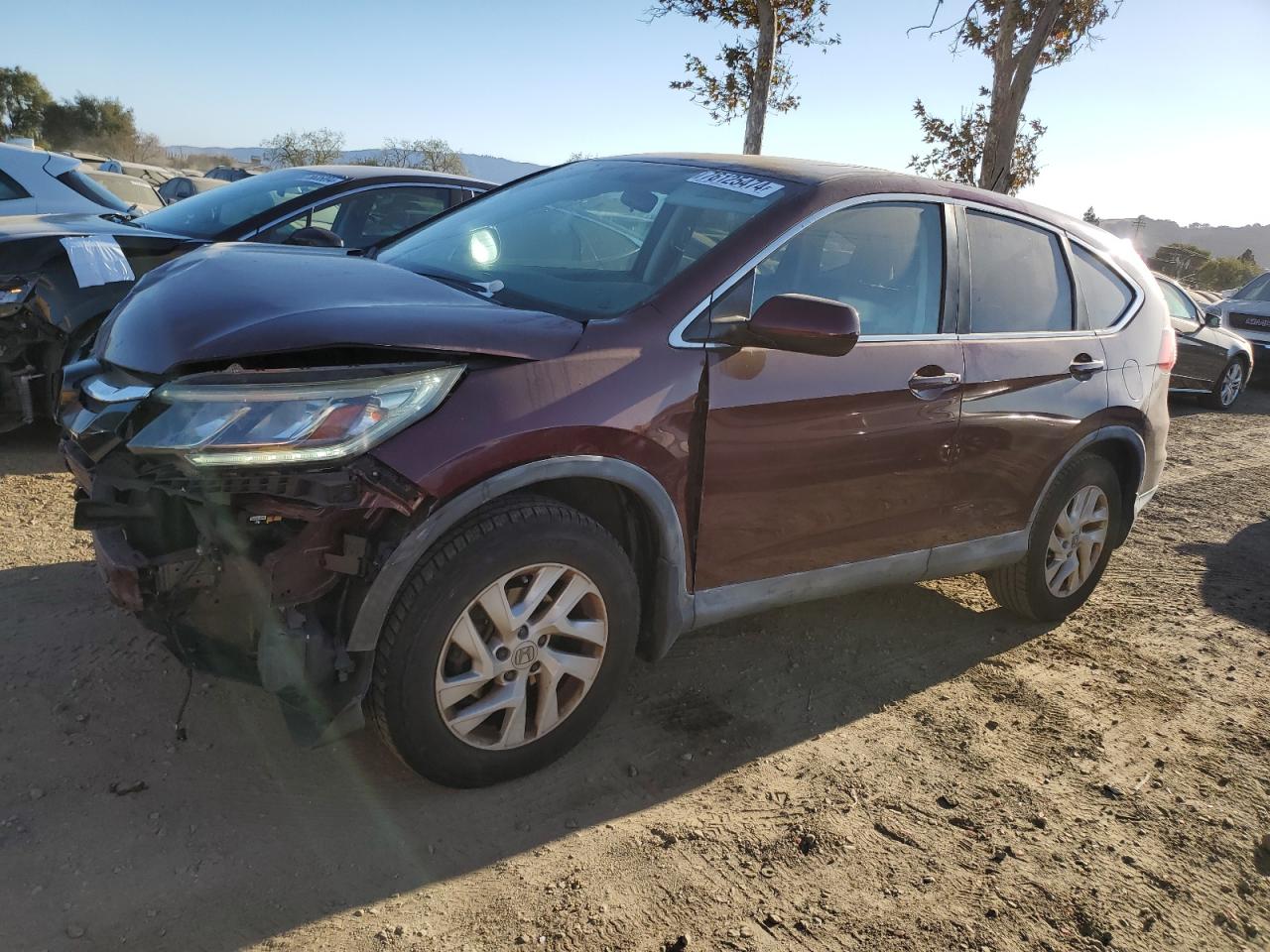 VIN 2HKRM4H52FH665464 2015 HONDA CRV no.1