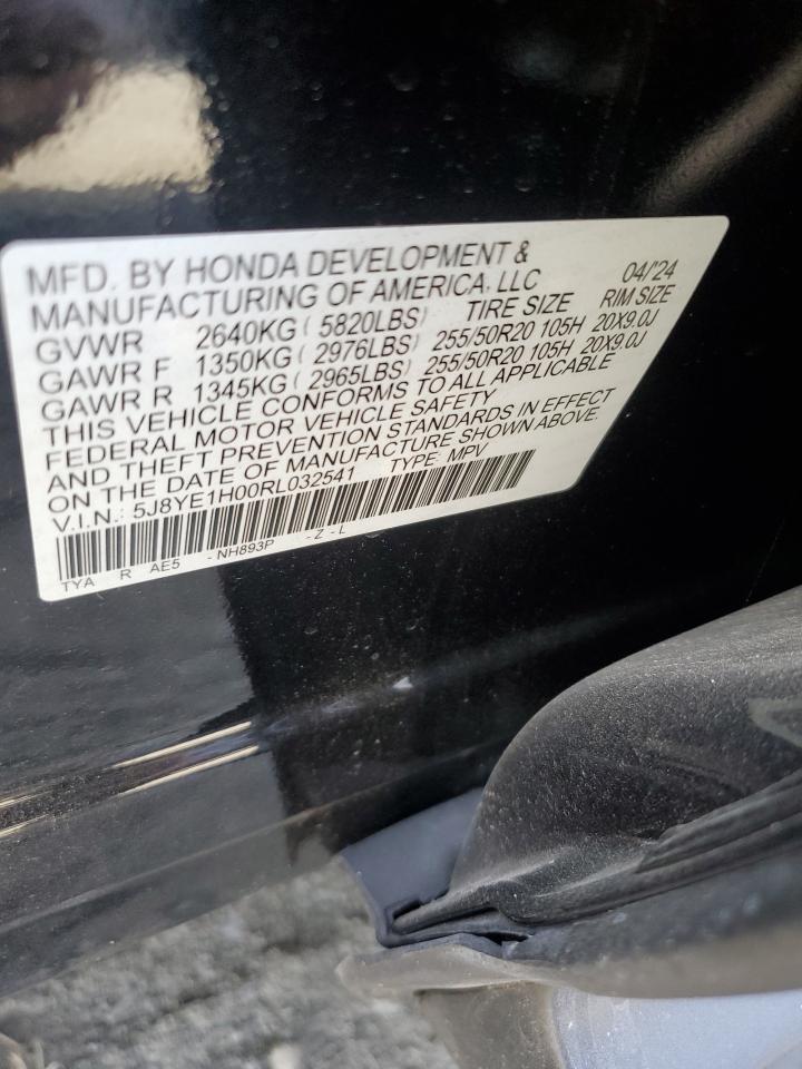 VIN 5J8YE1H00RL032541 2024 ACURA MDX no.14