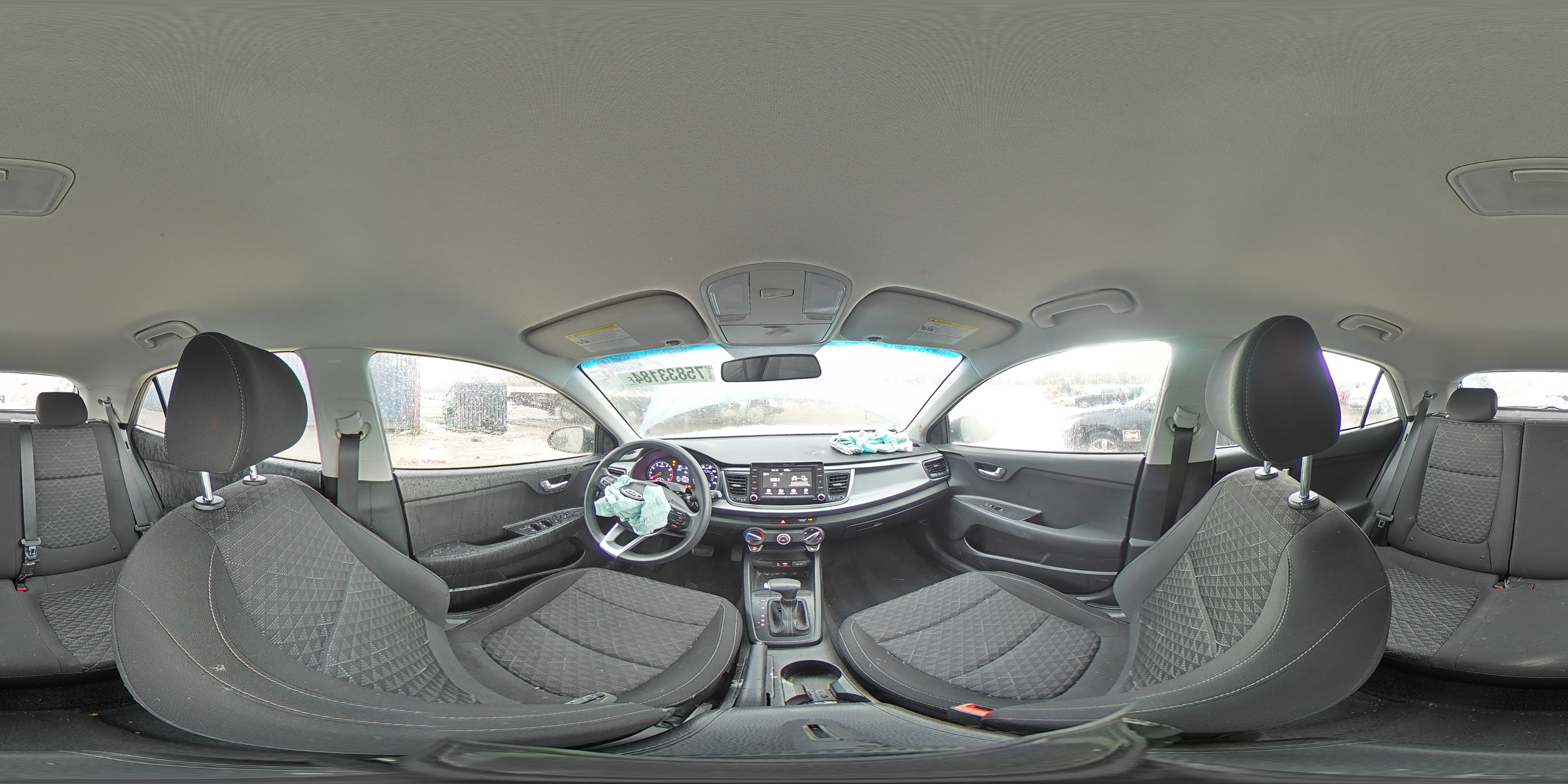 2020 Kia Rio Lx VIN: 3KPA25AD5LE329575 Lot: 75833184