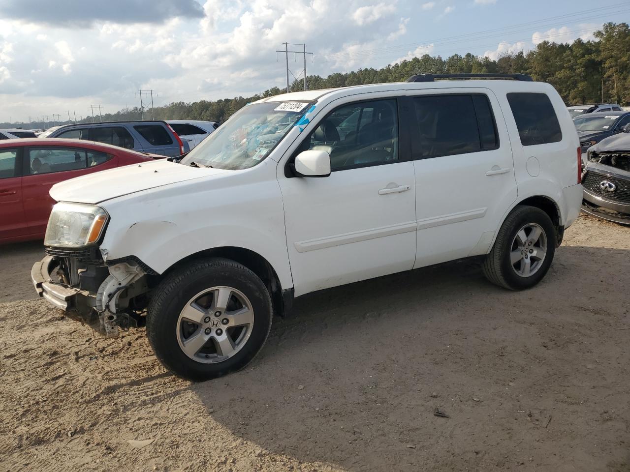 2009 Honda Pilot Exl VIN: 5FNYF38509B024820 Lot: 75311204