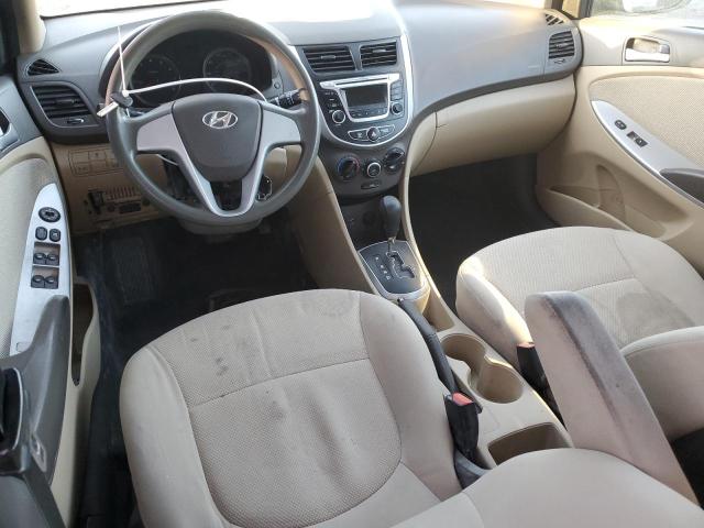  HYUNDAI ACCENT 2014 Золотой