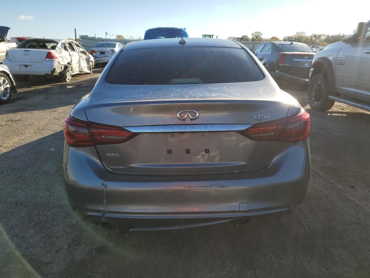 2018 Infiniti Q50 Luxe VIN: JN1EV7AR7JM434698 Lot: 78604954