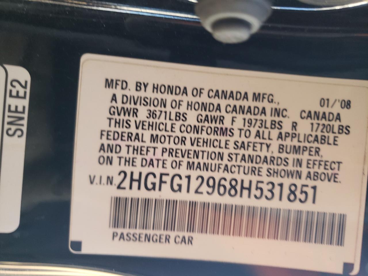 2008 Honda Civic - Image 12