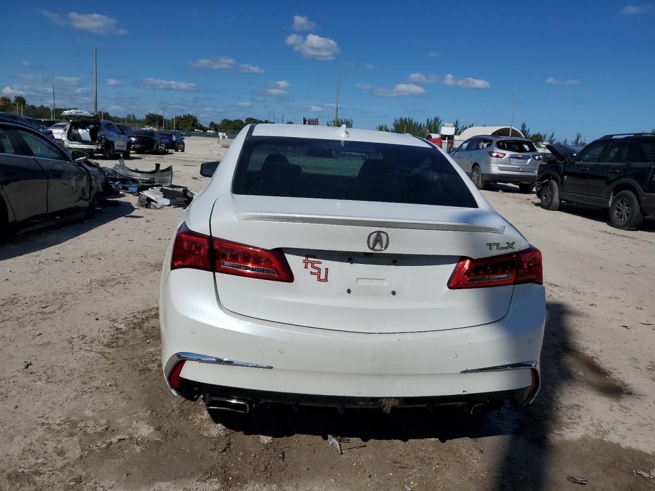 2018 Acura Tlx Advance VIN: 19UUB2F75JA007387 Lot: 77822534