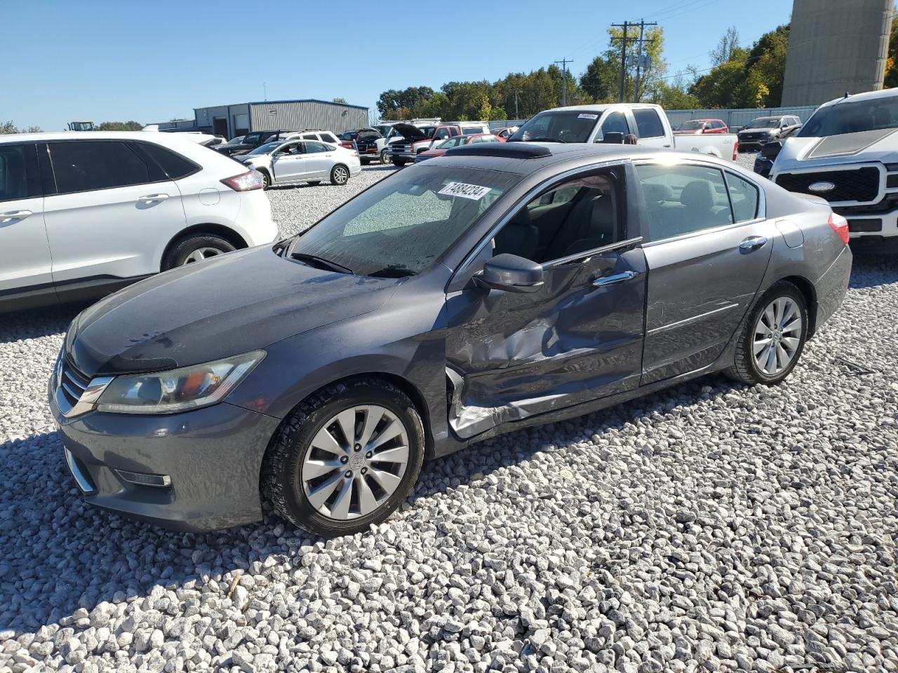 1HGCR2F8XDA040244 2013 Honda Accord Exl