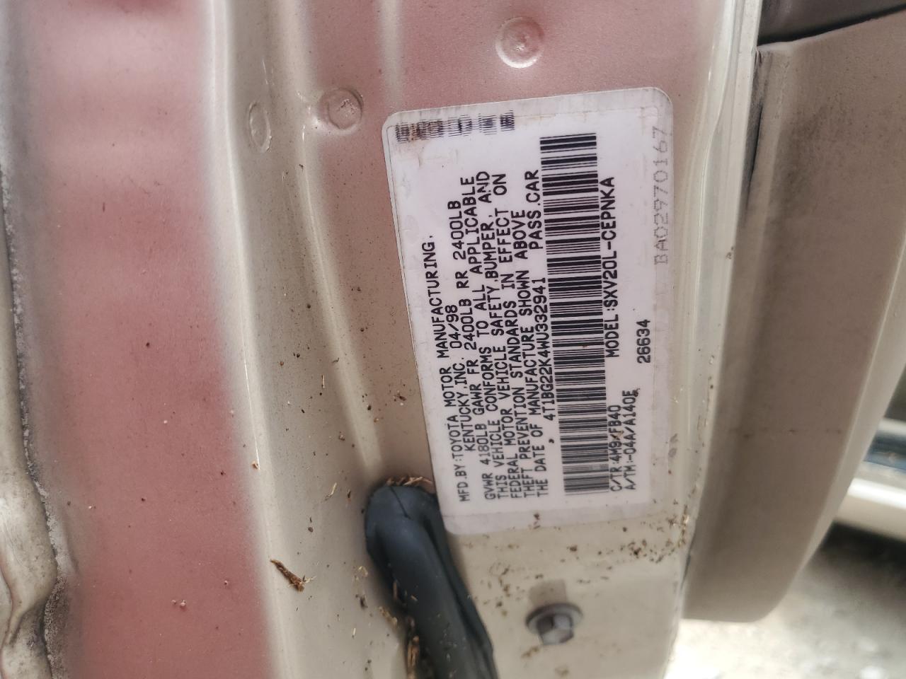 1998 Toyota Camry - Image 13