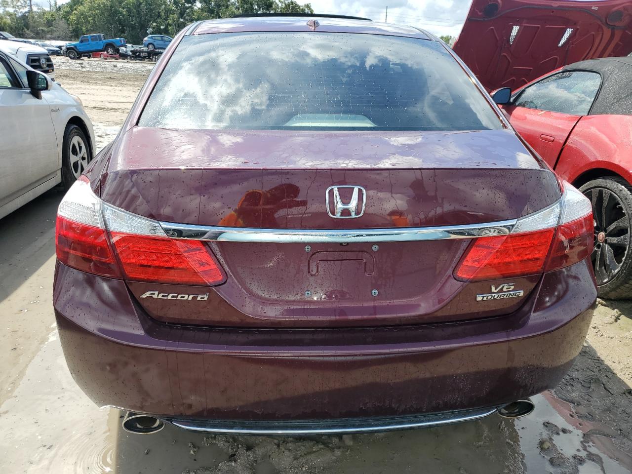 1HGCR3F90EA000593 2014 Honda Accord Touring