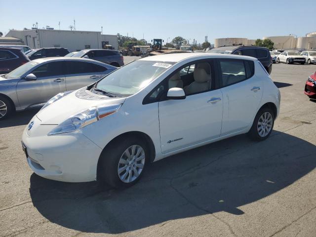  NISSAN LEAF 2015 White