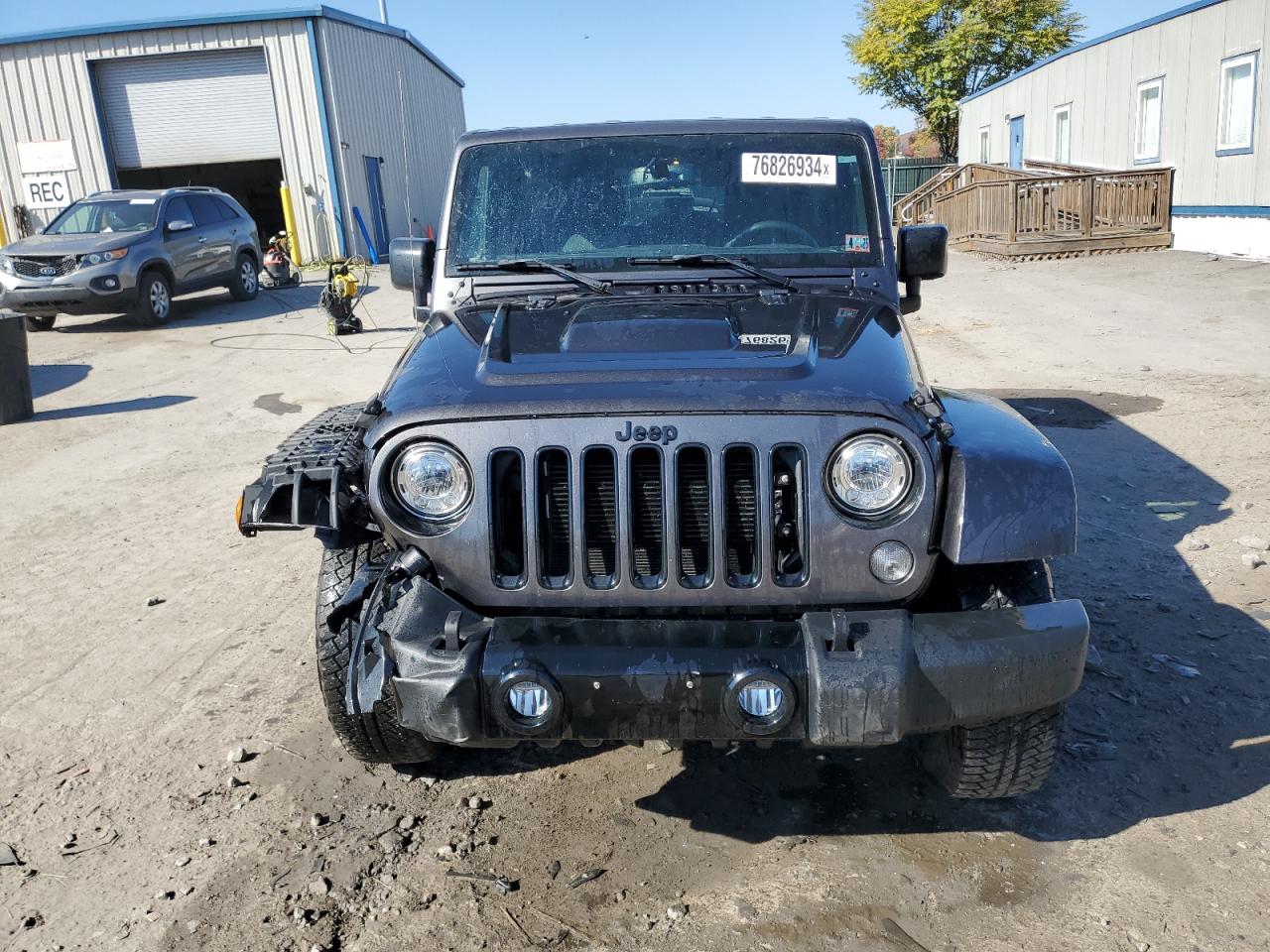 2017 Jeep Wrangler Unlimited Sahara VIN: 1C4HJWEG6HL653595 Lot: 76826934