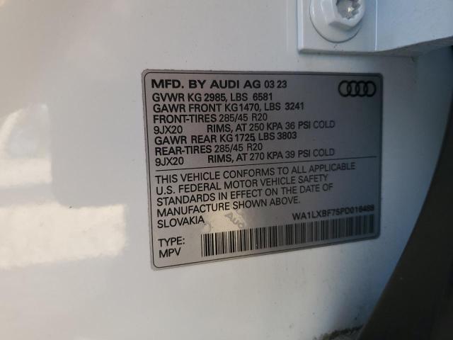 WA1LXBF75PD016488 Audi Q7 PREMIUM 14