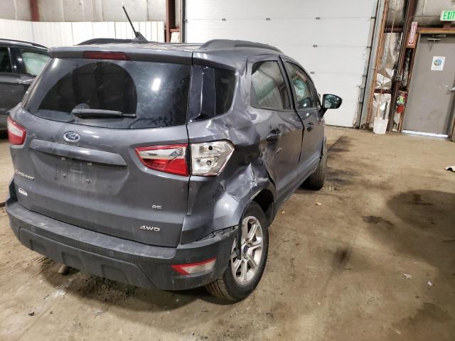  FORD ECOSPORT 2019 Серый