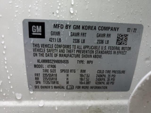 KL4MMBS29NB094935 Buick Encore GX 14