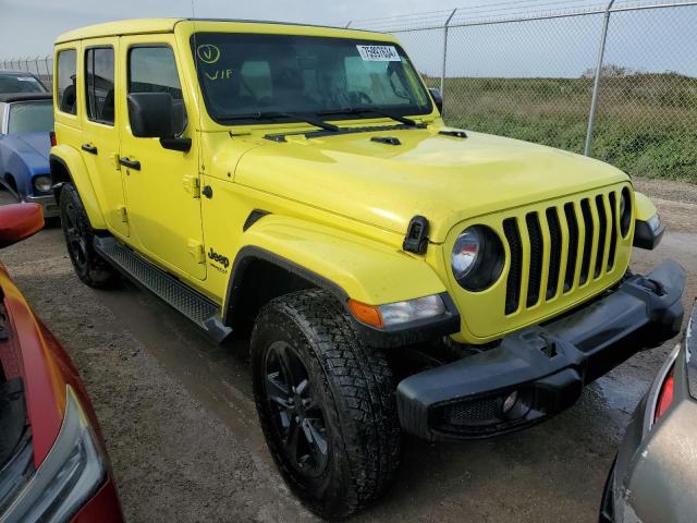  JEEP WRANGLER 2022 Жовтий