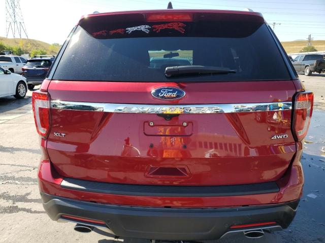  FORD EXPLORER 2018 Red