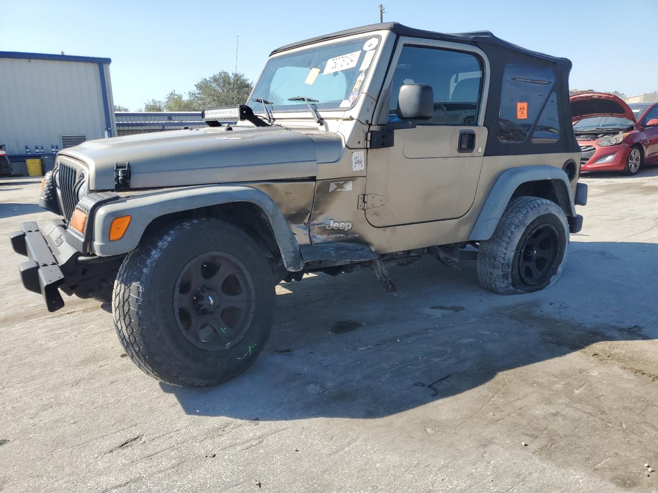 2003 Jeep Wrangler Commando VIN: 1J4FA39S13P315182 Lot: 75078134