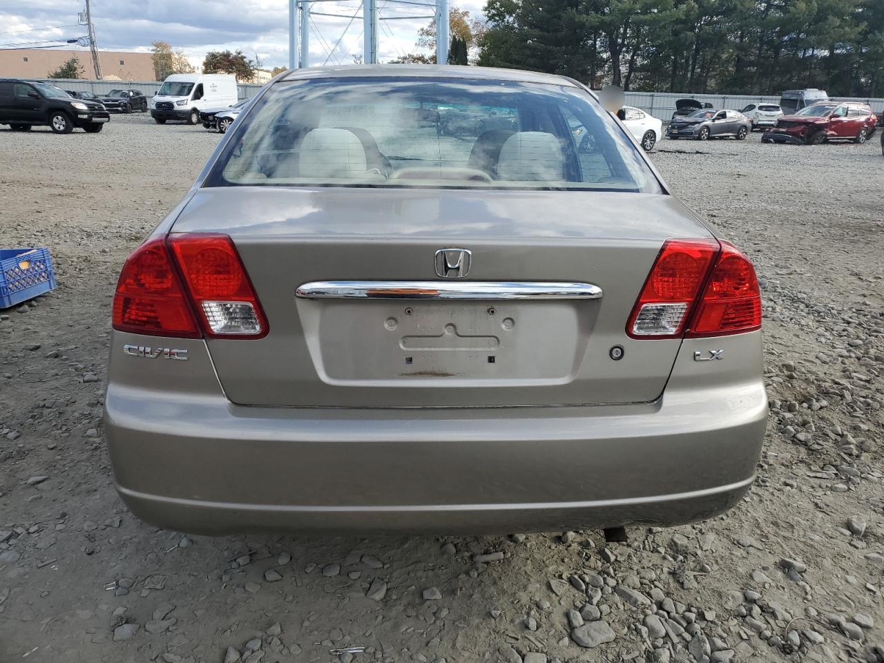 2003 Honda Civic Lx VIN: 2HGES165X3H612880 Lot: 76315584