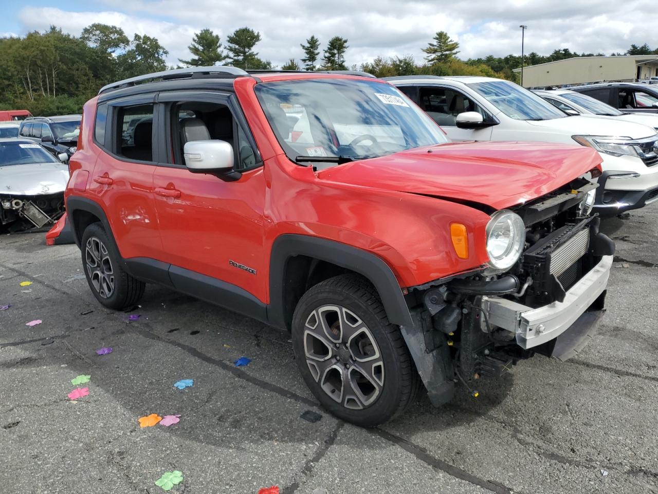 2016 Jeep Renegade Limited VIN: ZACCJBDT5GPC62577 Lot: 73517464