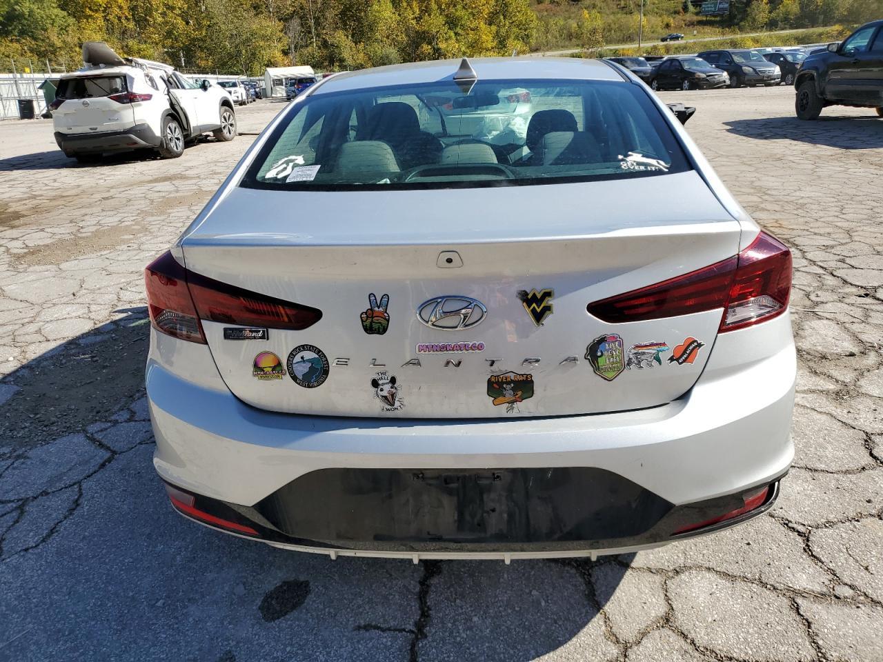 2019 Hyundai Elantra Sel VIN: 5NPD84LF9KH411596 Lot: 75314524