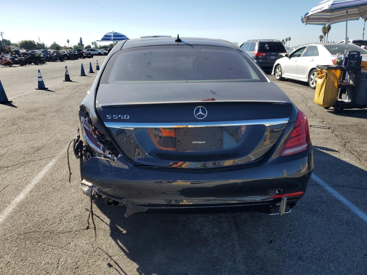 2016 Mercedes-Benz S 550 VIN: WDDUG8CB7GA235837 Lot: 78025584