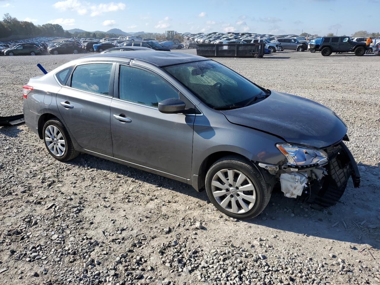 2015 Nissan Sentra S VIN: 3N1AB7APXFL678921 Lot: 76530054