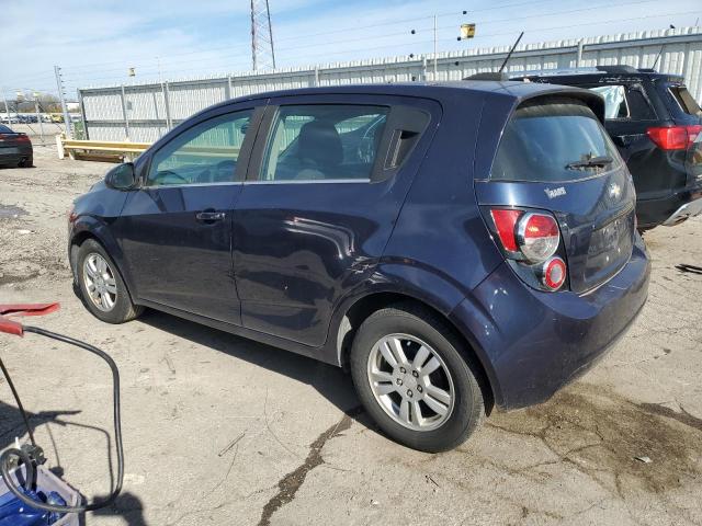 Hatchbacks CHEVROLET SONIC 2015 Blue