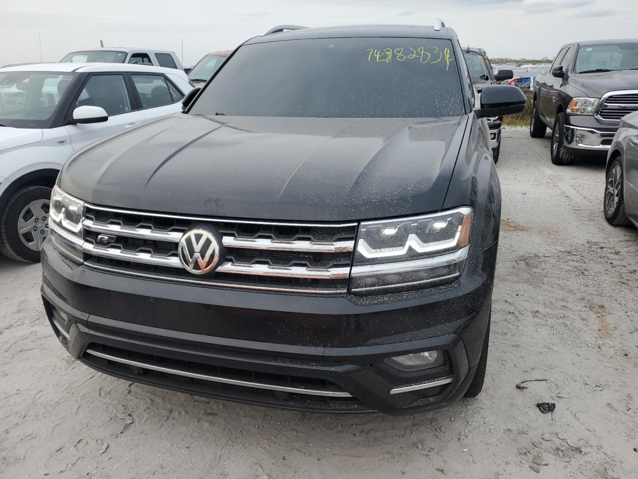 2019 Volkswagen Atlas Sel VIN: 1V2SR2CAXKC592392 Lot: 76382834