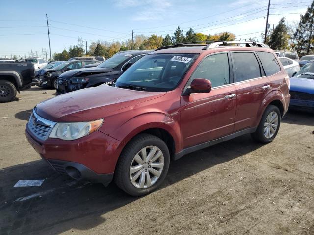 Паркетники SUBARU FORESTER 2013 Бордовый