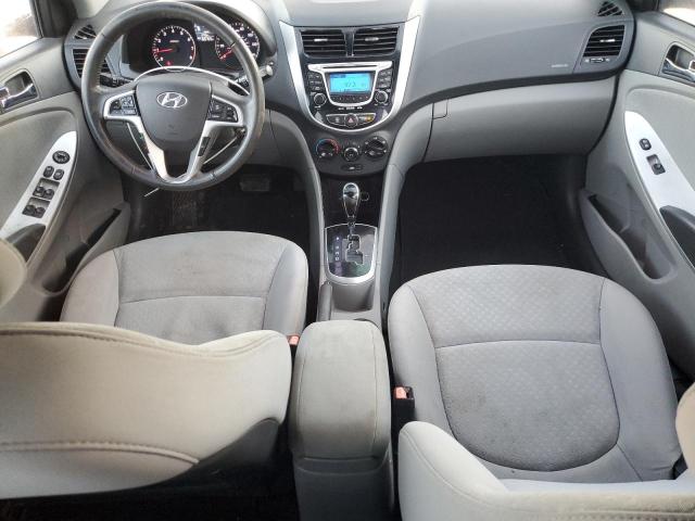  HYUNDAI ACCENT 2012 Красный