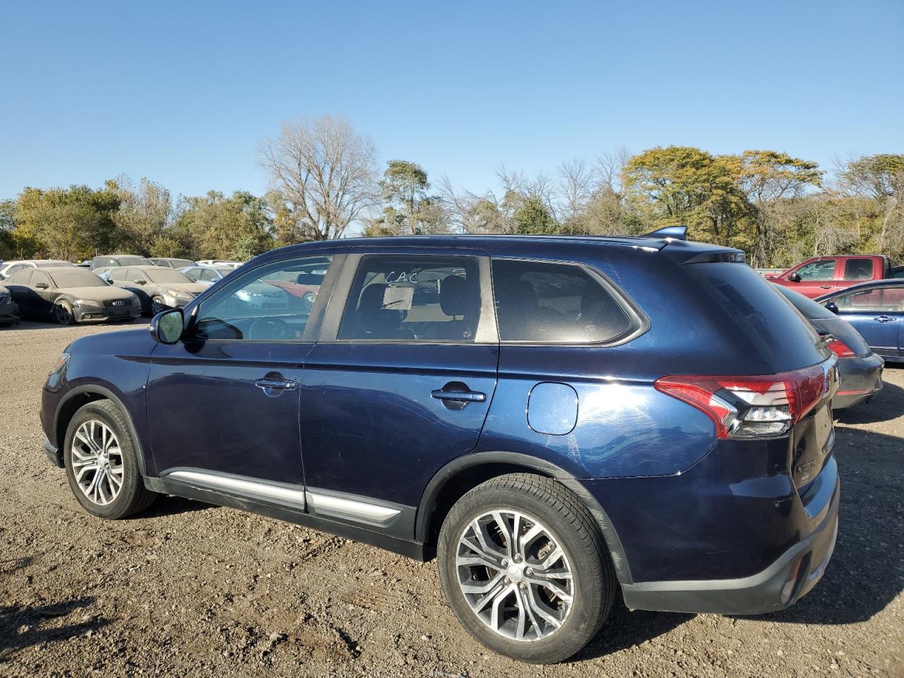 2017 Mitsubishi Outlander Se VIN: JA4AZ3A38HZ013617 Lot: 76535104