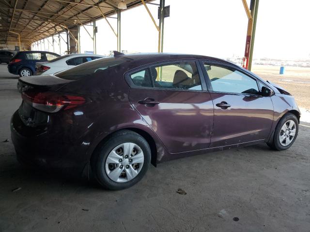  KIA FORTE 2018 Бордовый