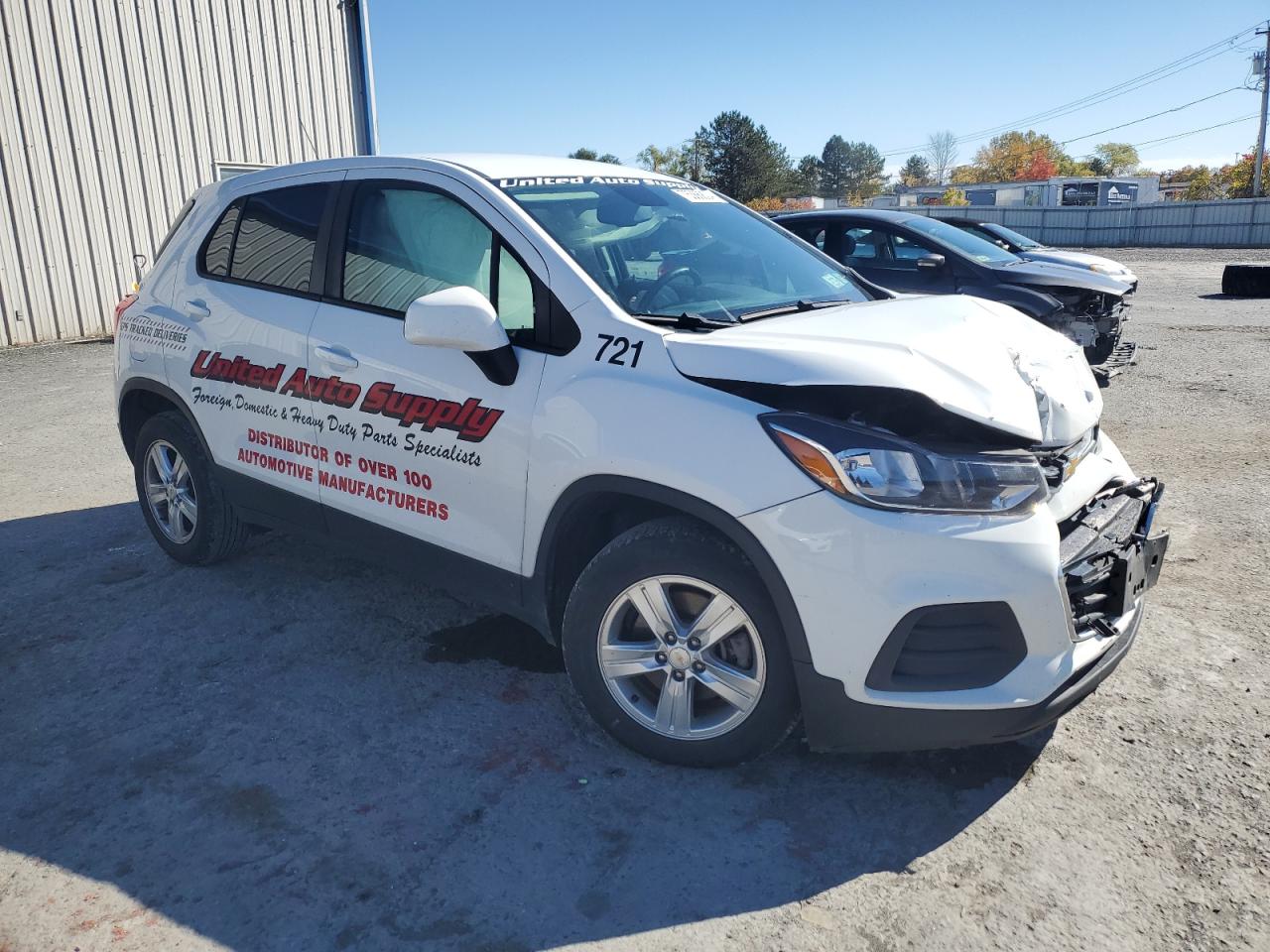 2021 Chevrolet Trax Ls VIN: KL7CJKSB5MB360019 Lot: 76366804