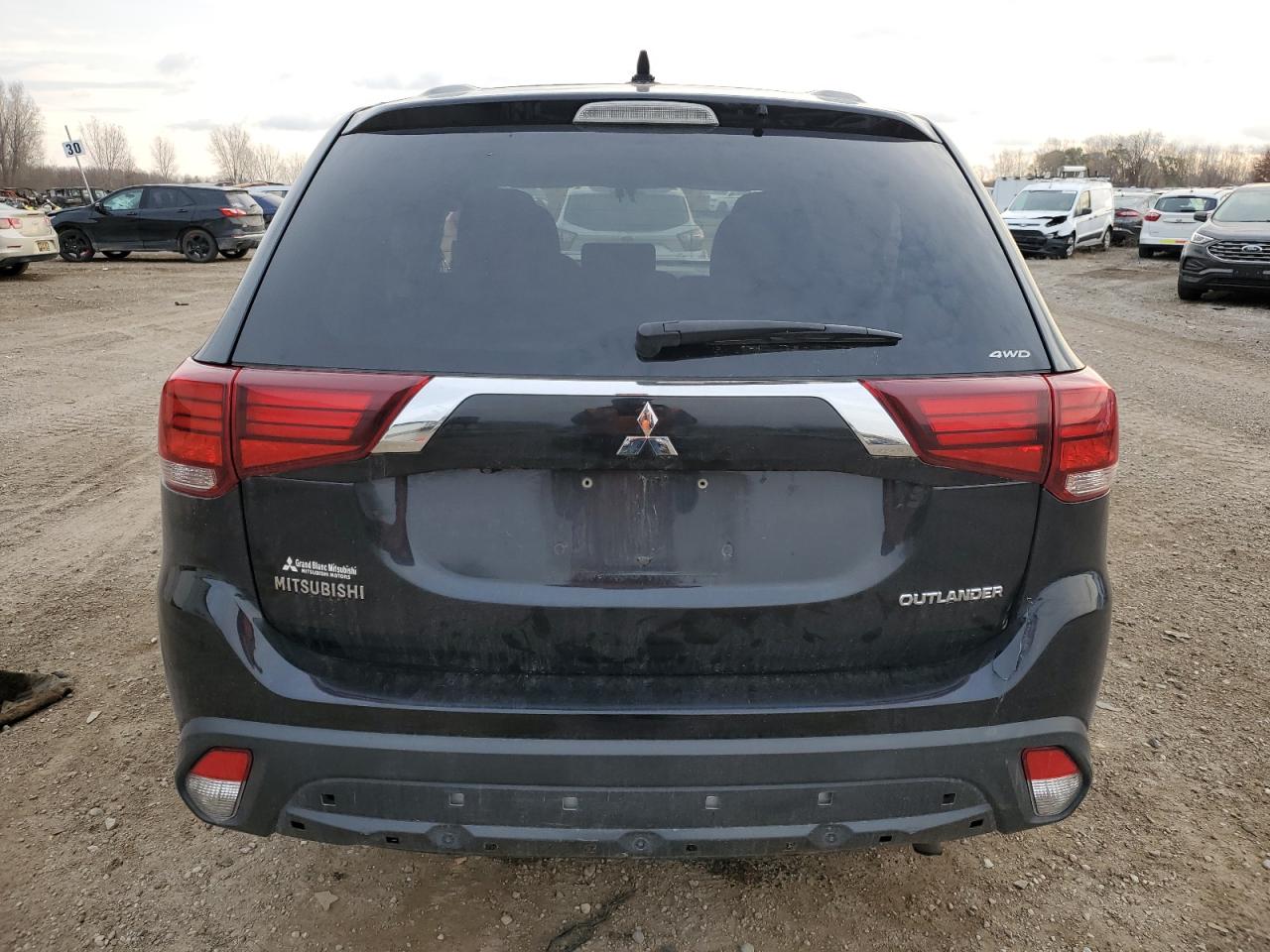 2019 Mitsubishi Outlander Se VIN: JA4AZ3A33KZ015024 Lot: 77754654