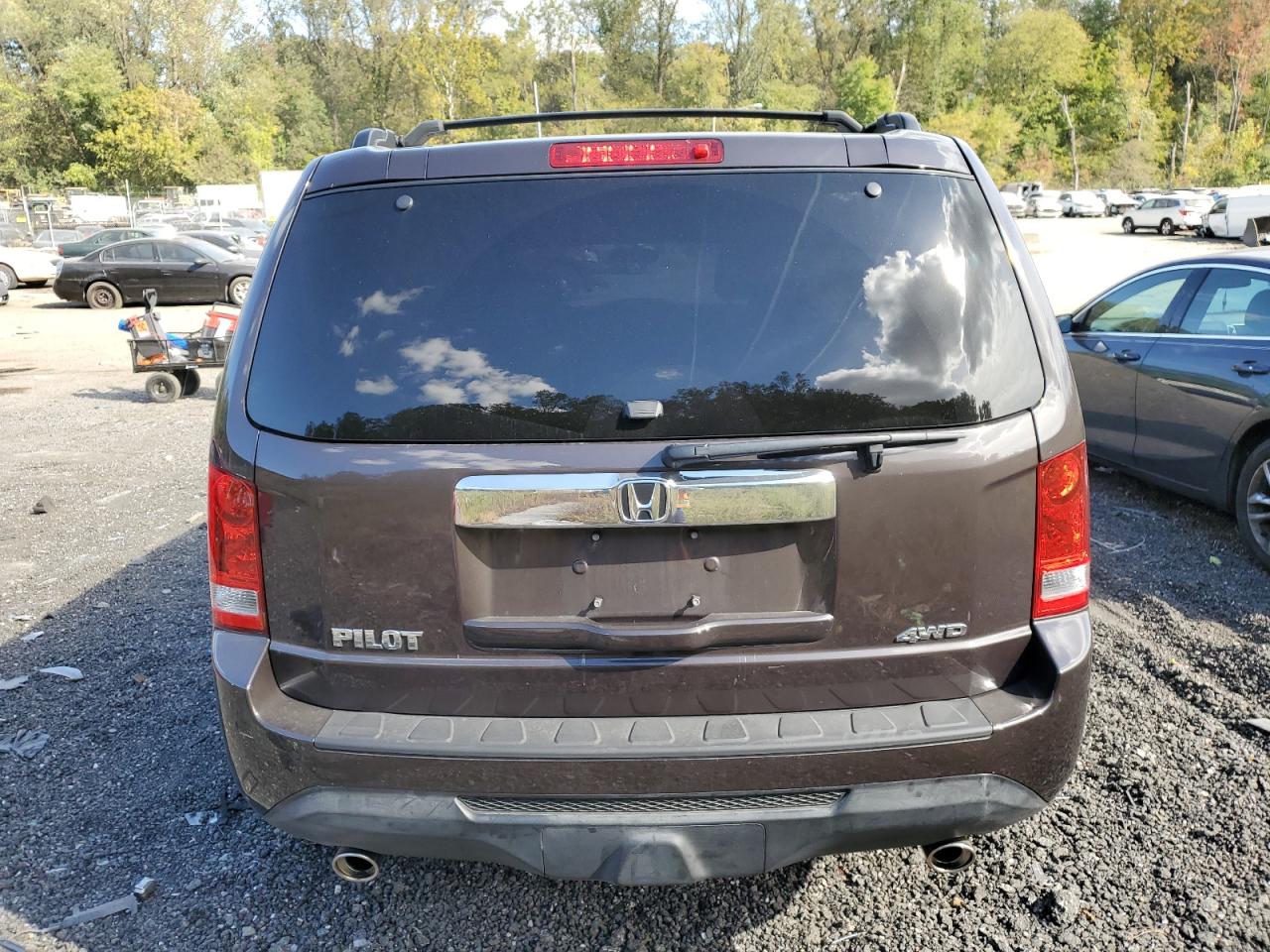 2013 Honda Pilot Ex VIN: 5FNYF4H48DB020357 Lot: 75634454