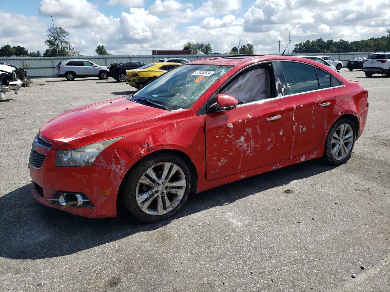 VIN 1G1PG5SB8E7324102 2014 CHEVROLET CRUZE no.1